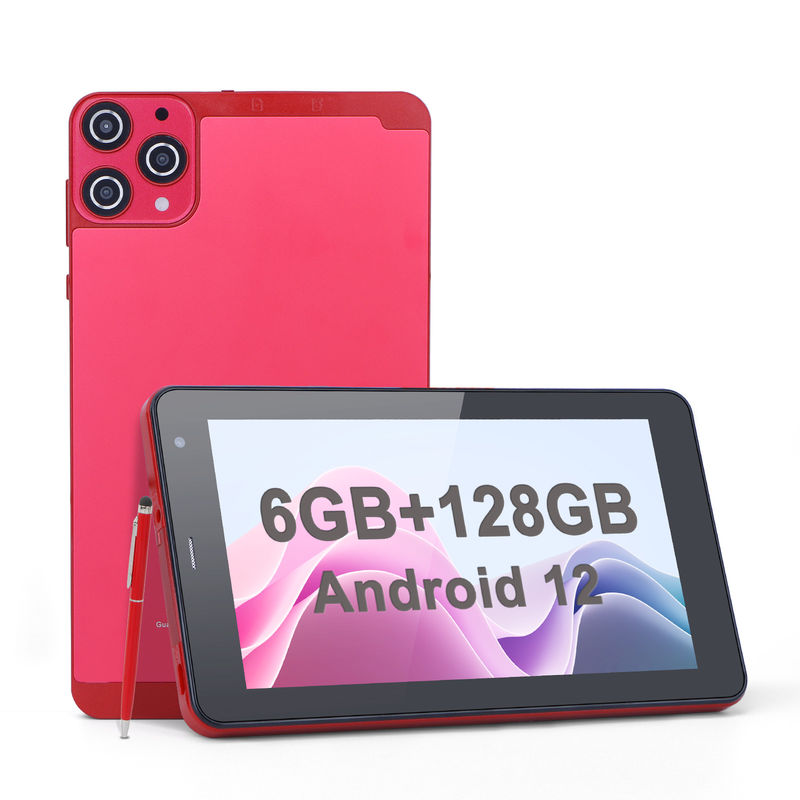 C Idea 7 pulgadas pequeñas tabletas Cuad Core WiFi 5G Android Tablet PC para la educación CM515 ((rojo)