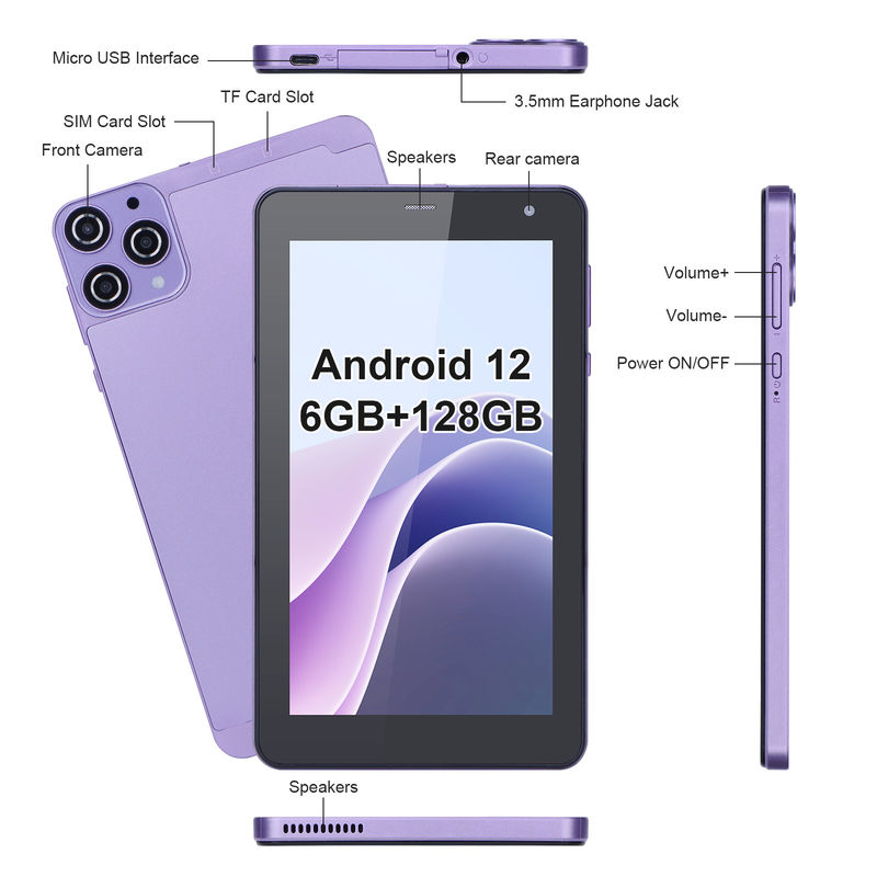 C Idea Tablet Android de 7 pulgadas 512 GB Cuad Core Smart Tablet Pc para estudiantes Cm515