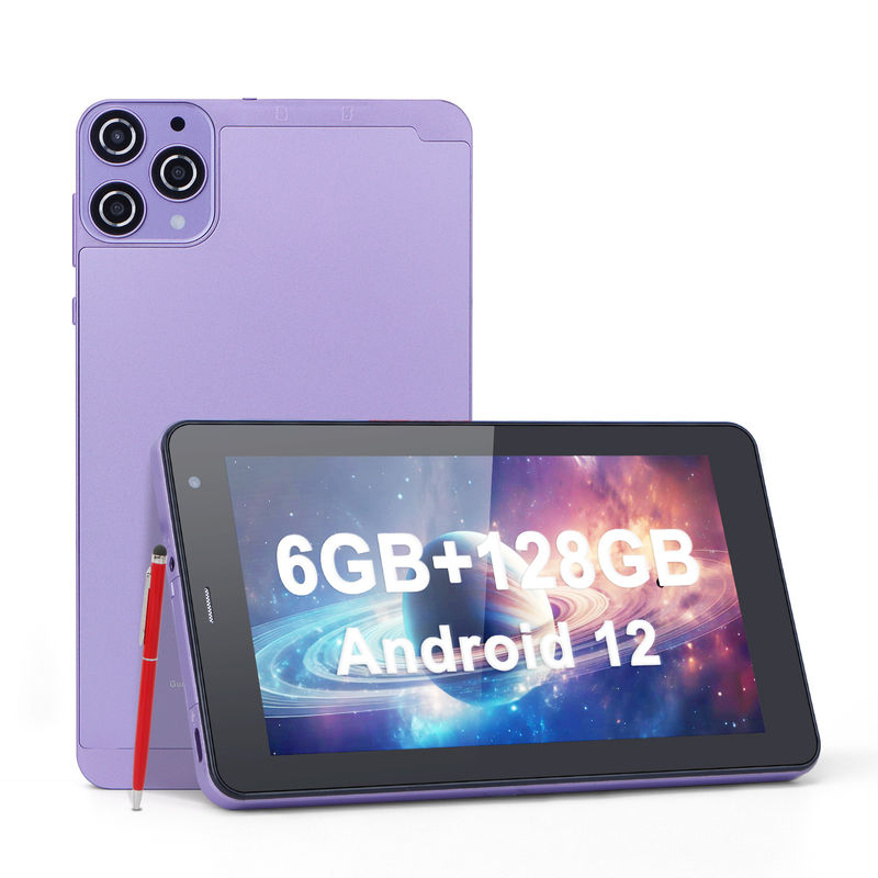 C Idea Mini Sistema Android de 7 pulgadas WiFi 5G Tabletas educativas para estudiantes CM515 ((Purple)