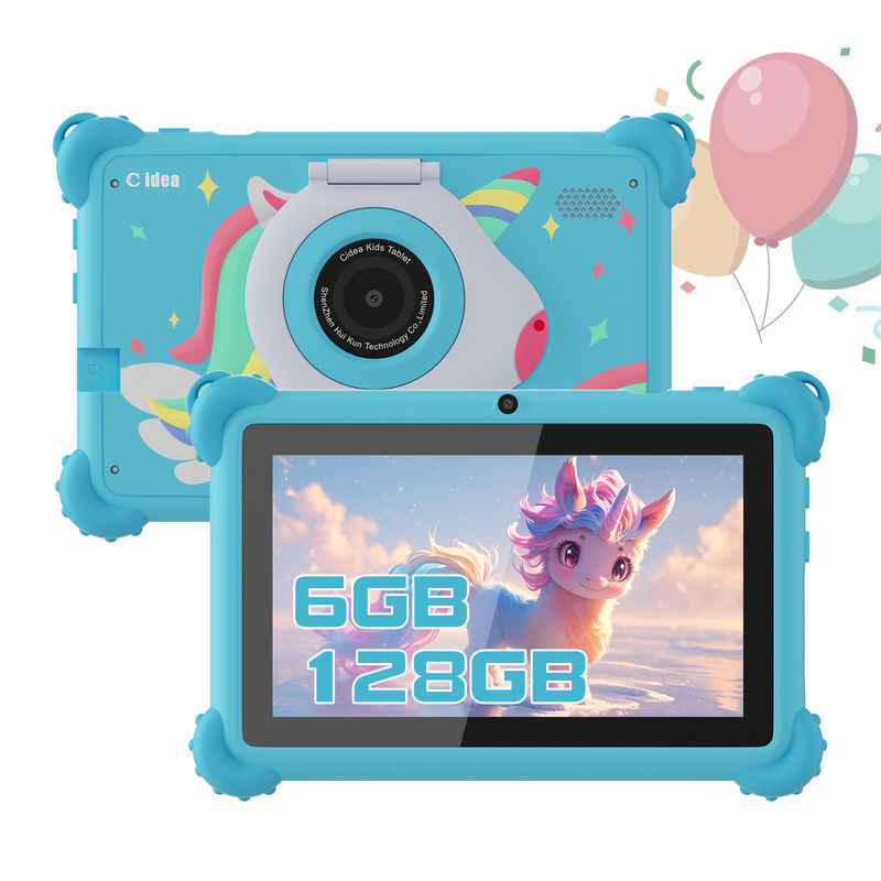 C Idea Android 12 Smart Kidspad 7 pulgadas Tablet para niños de 3 a 7 años con doble cámara CM88