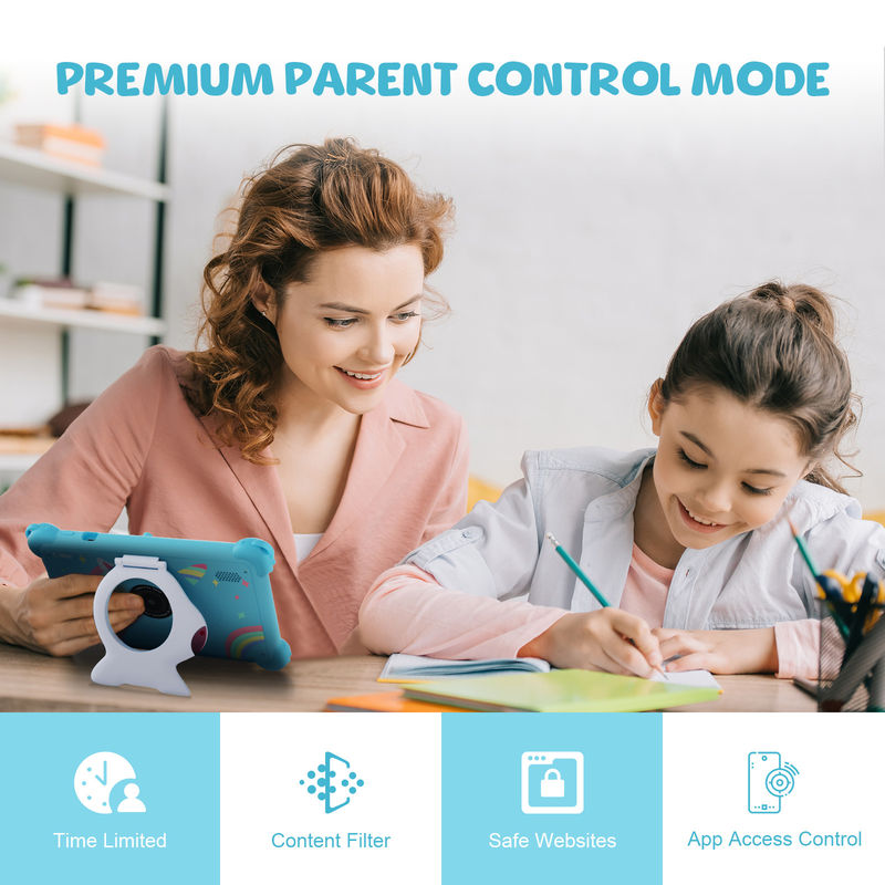 C Idea Android 12 Smart Kidspad 7 pulgadas Tablet para niños de 3 a 7 años con doble cámara CM88