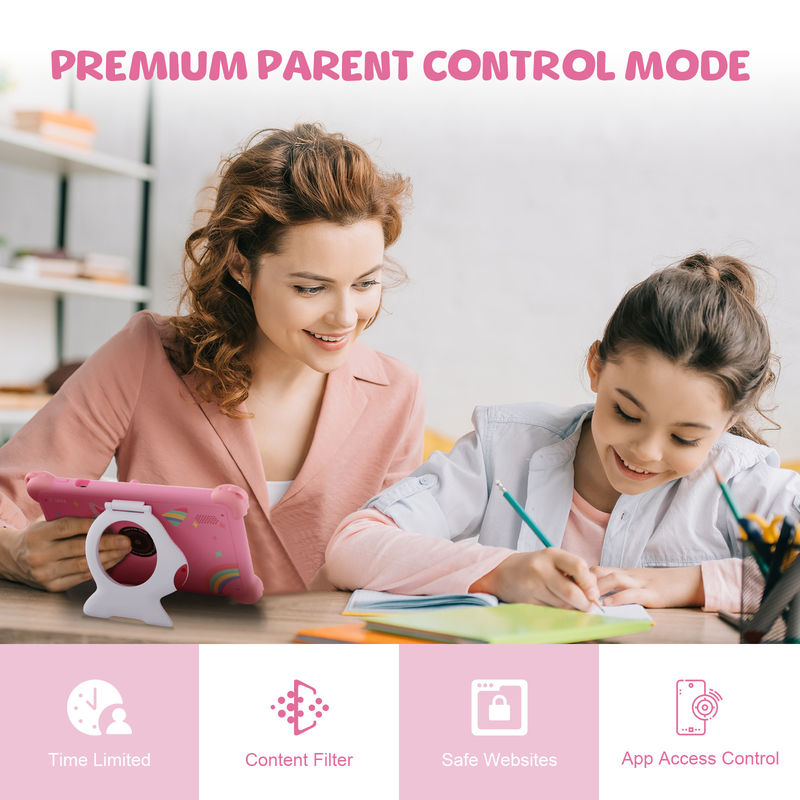C Idea Tablet Educativo Para Niños 7 pulgadas de pantalla táctil con carcasa protectora CM88