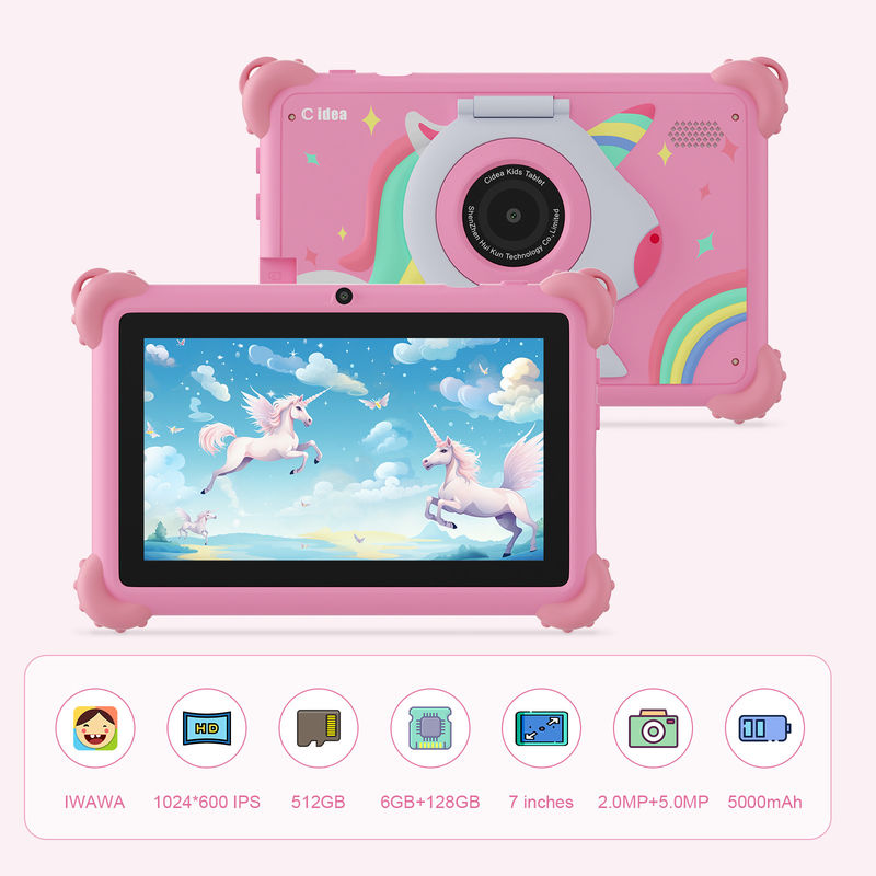 C idea Advanced 2024 Kids Tablet Android 12 Rendimiento y diseño amigable para niños CM88