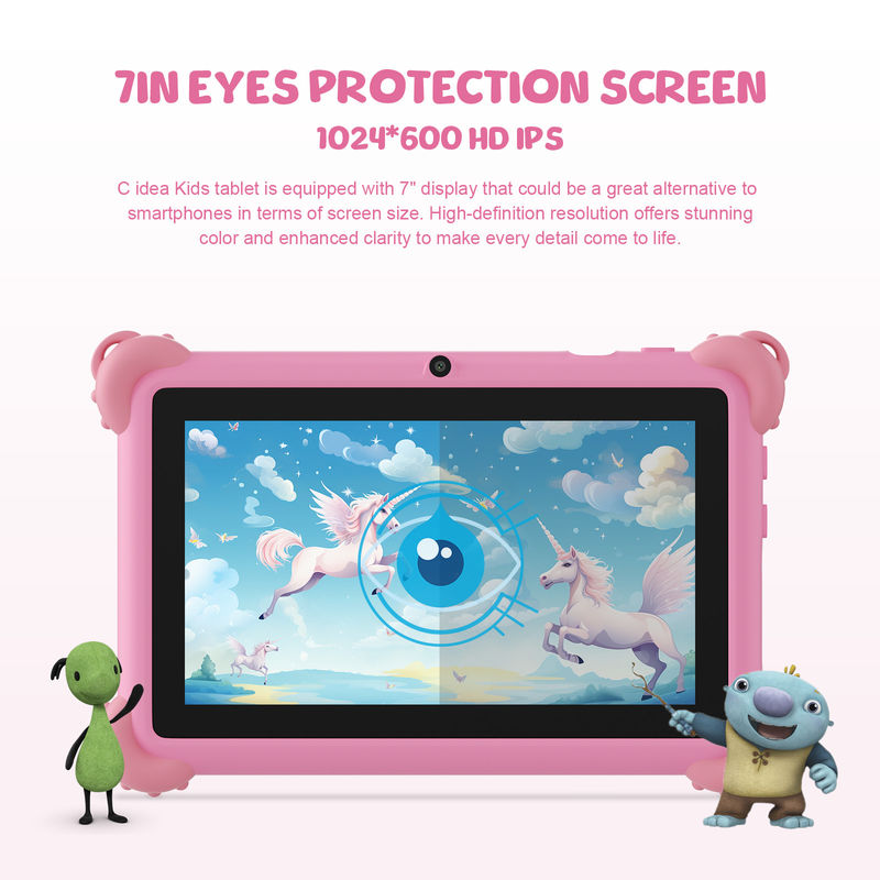 C idea Advanced 2024 Kids Tablet Android 12 Rendimiento y diseño amigable para niños CM88