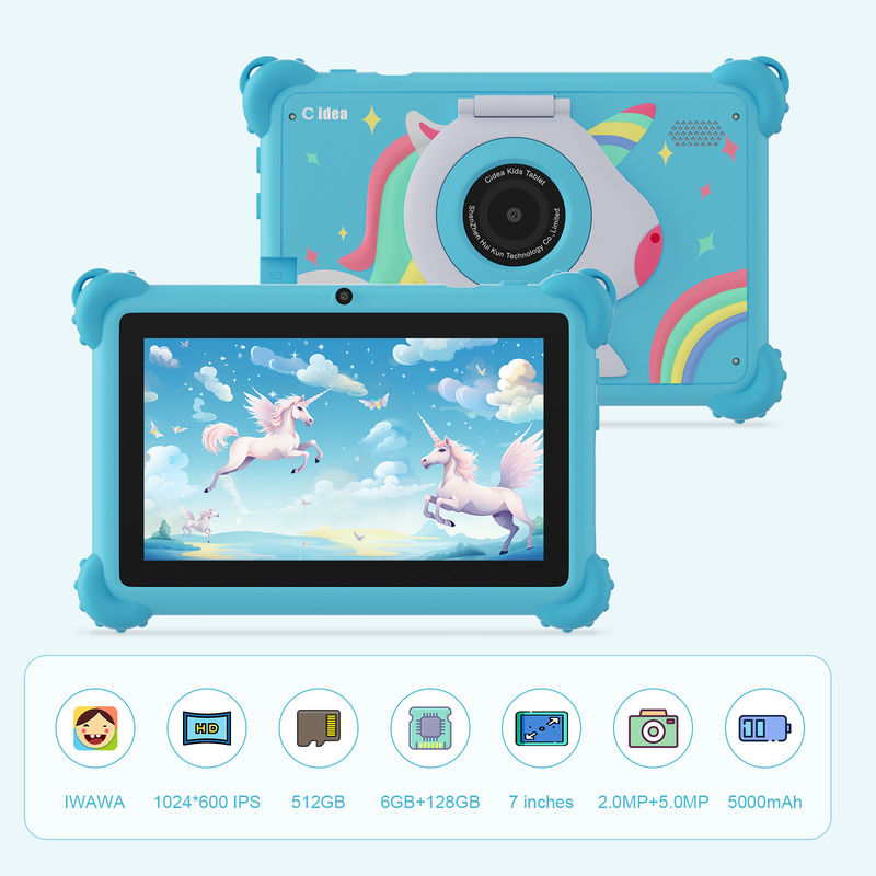 C idea 2024 Tablet para niños de alto rendimiento Aprendizaje y juego Tablet educativo CM88