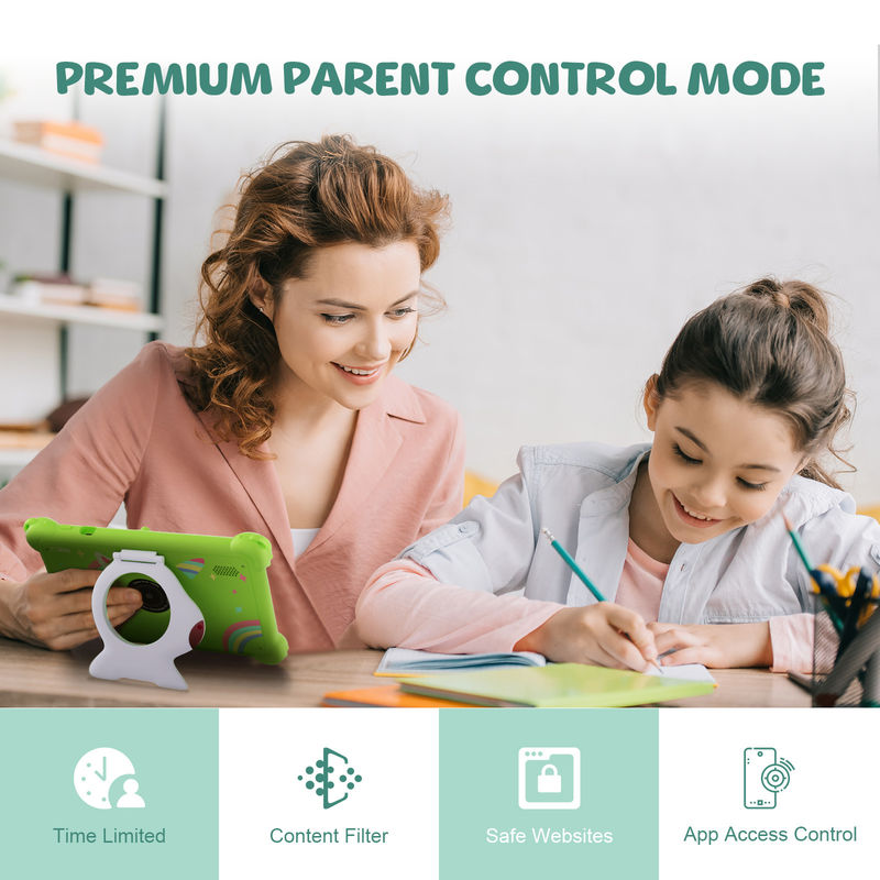 C idea 2024 Kids Learning Tablet Android 12 Aplicaciones precargadas y diseño duradero CM88