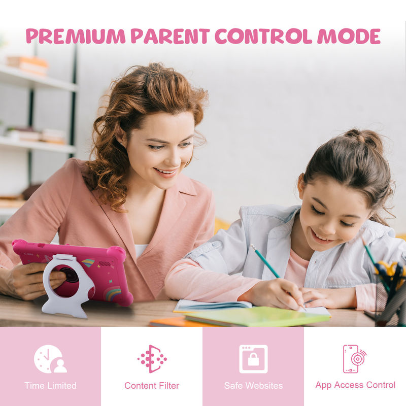 C idea 2024 Niños Aprendizaje Tablet almacenamiento expandible y contenido educativo listo CM88