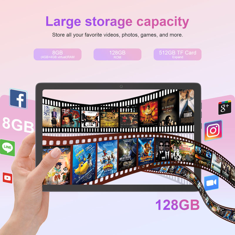 C Idea Android 14 FHD Tablet de pantalla 8+128GB Tablet de 11 pulgadas PC para adultos y adolescentes P1300
