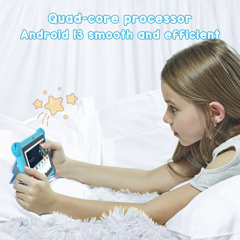 C Idea Android 13 Kids Tablet 4 ((2+2) + 32GB Preinstalado IWAWA Tablet Educativo para Estudiantes CM91