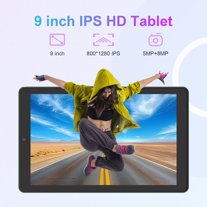 C Idea Tablet de educación de 9 pulgadas 800x1280 IPS Tablet de pantalla táctil con lápiz CM935 verde