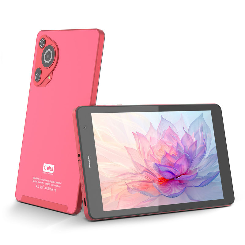 C Idea 5g Android Tablet 8+512gb Tablet de 8 pulgadas para estudiantes con SIM y Wifi Cm828 Rojo