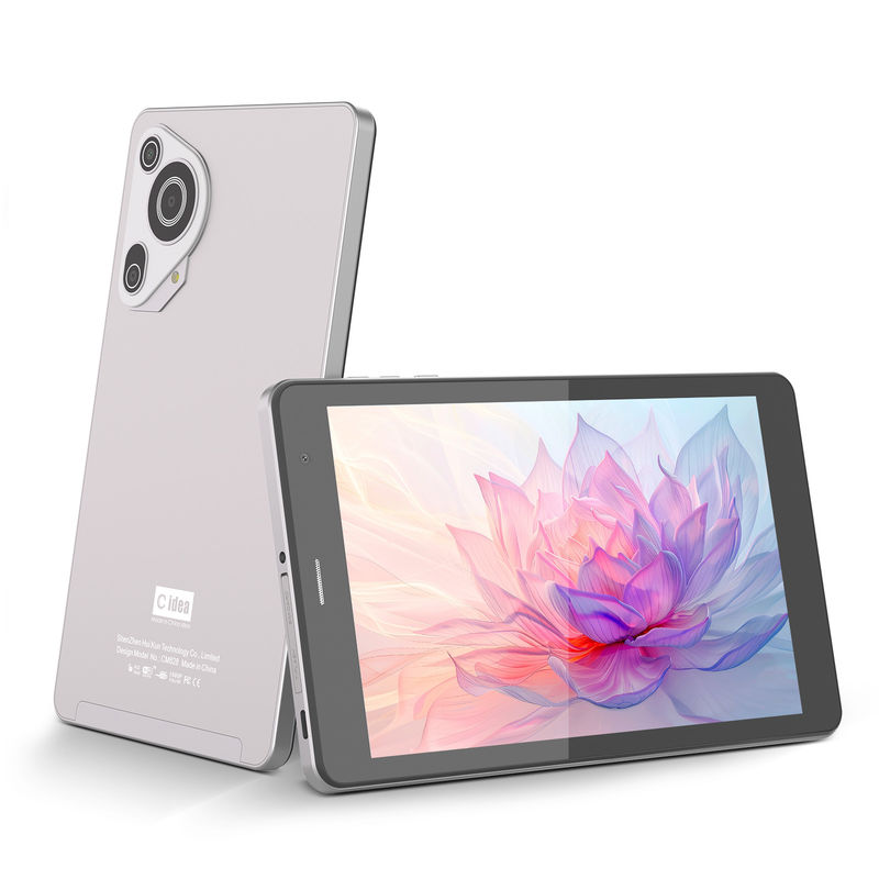 C Idea 8 pulgadas Tabletas de doble cámara pantalla táctil Smart Tablet Pc con llamadas telefónicas CM828 Plata