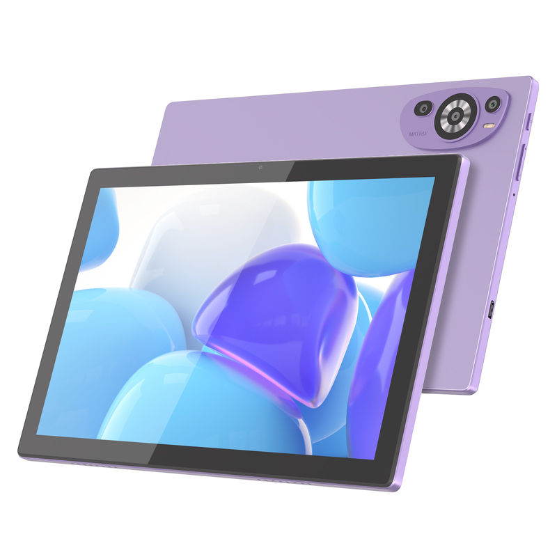 C Idea Android 14 Tab 512GB Tablet Educativo para Estudiantes con teclado Cm8200plus púrpura