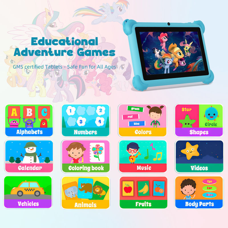 Las tabletas más recientes C Idea 4+32GB Android 13 Tablet Kidspad con APP Educativo CM91 azul