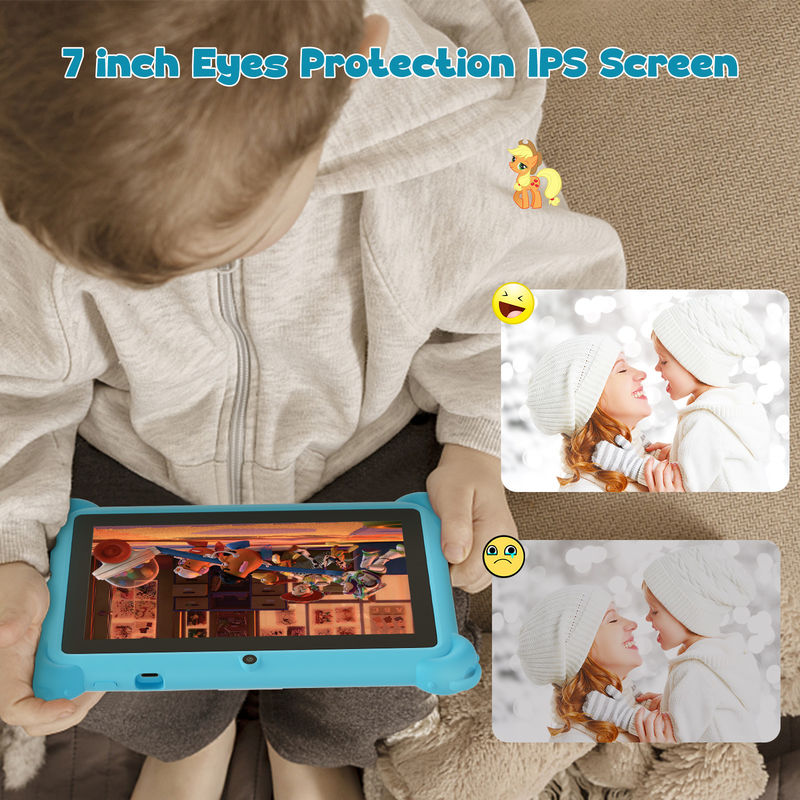 Las tabletas más recientes C Idea 4+32GB Android 13 Tablet Kidspad con APP Educativo CM91 azul