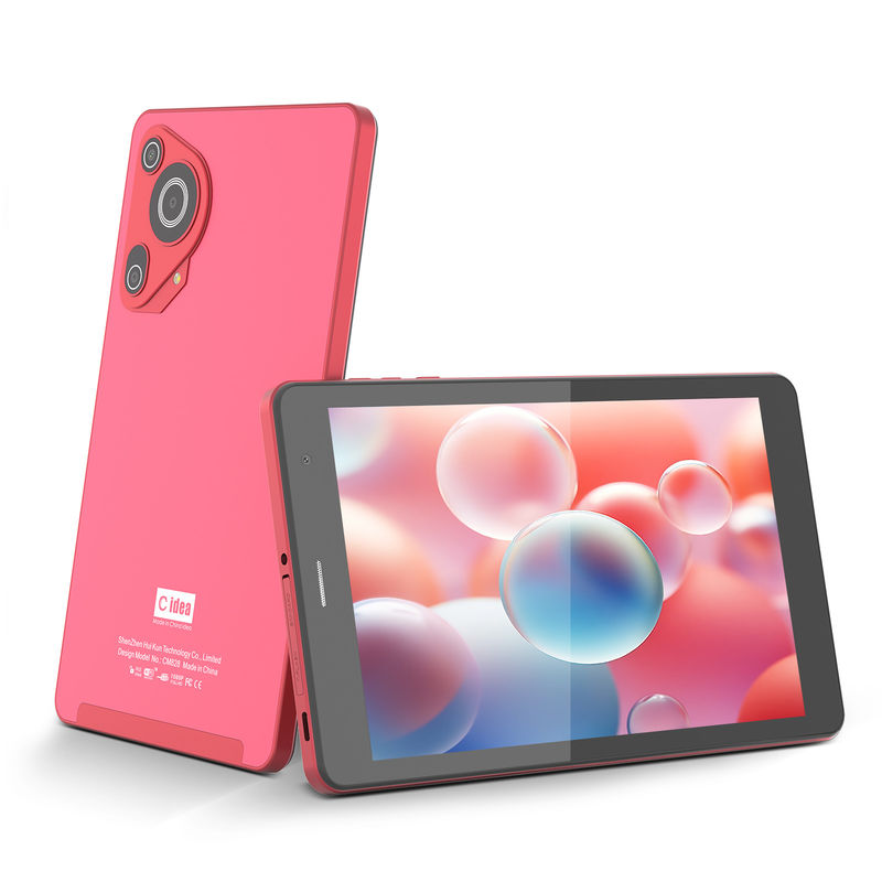 C Idea Factory 8 pulgadas 800*1280hd IPS pantalla táctil 8+512gb 8000mah Dual cámara Android Tablet Pc con Sim Para estudiantes CM828 Rojo