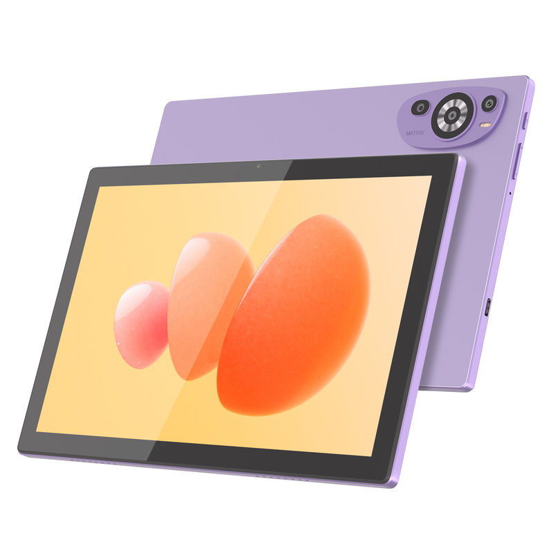 C Idea 10 pulgadas Android 14 Tablet Educativo 512 GB para estudiantes con soporte SIM CM8200Plus Púrpura