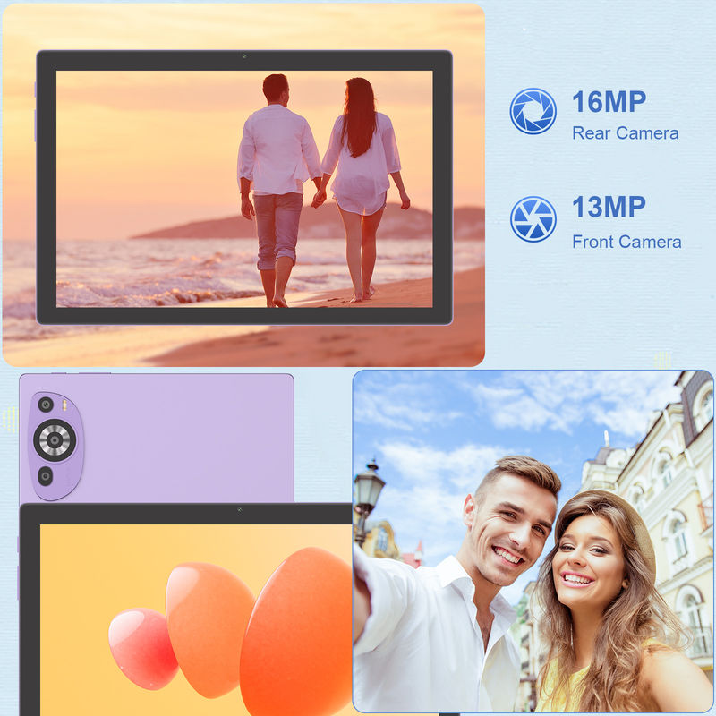 C Idea 10 pulgadas Android 14 Tablet Educativo 512 GB para estudiantes con soporte SIM CM8200Plus Púrpura