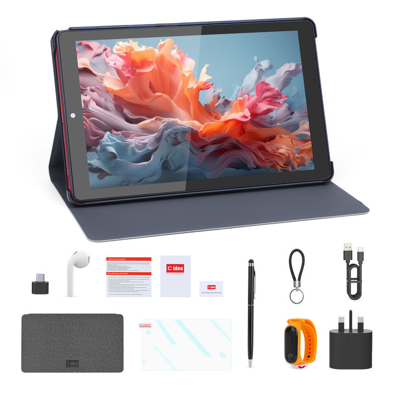 C Idea 9 pulgadas MTK Cuad Core Tablet 800x1280 IPS Pantalla Android Tablet con pluma CM935 Rojo