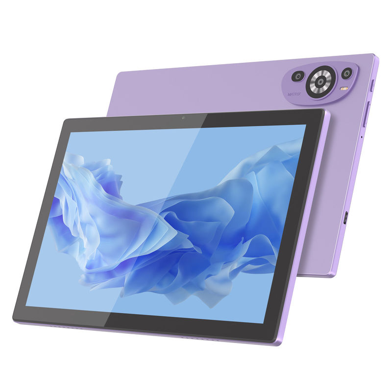 C Idea 10 pulgadas 512 GB Android 14 Tablet educativo para estudiantes con SIM CM8200Plus Púrpura