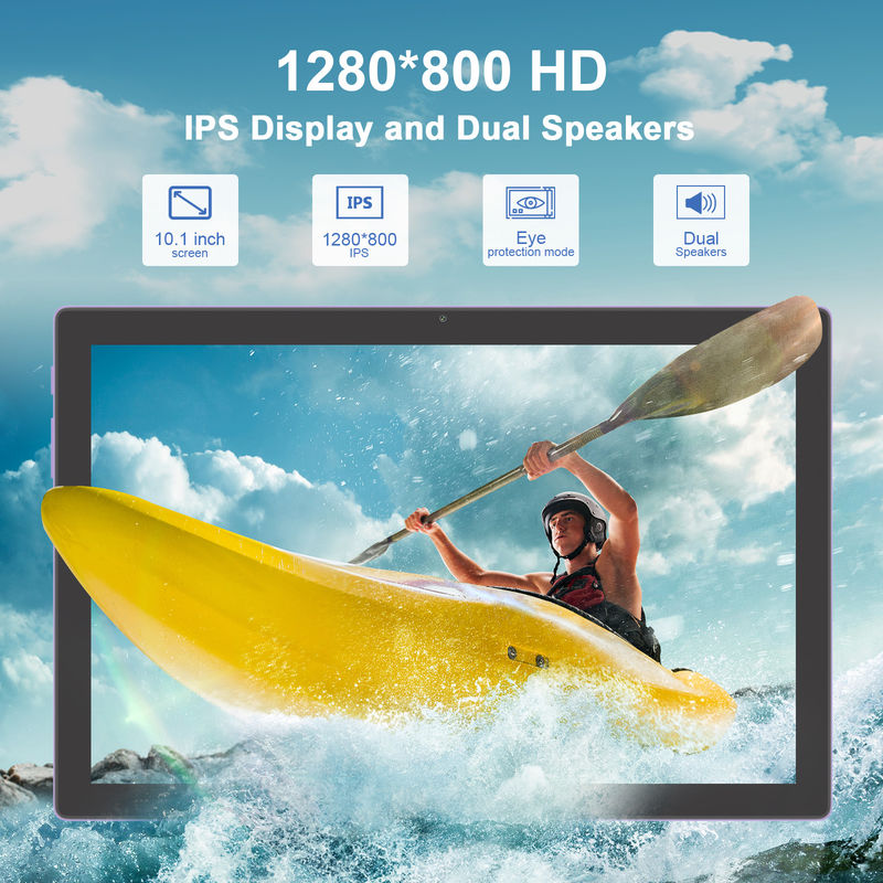 C Idea 10 pulgadas 512 GB Android 14 Tablet educativo para estudiantes con SIM CM8200Plus Púrpura