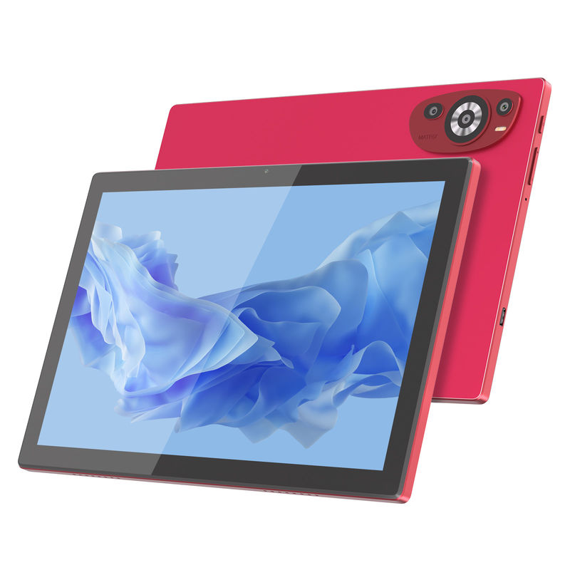 C Idea 10.1 pulgadas Android 14 Smart Tablet Pc con doble SIM y pluma CM8200Plus rojo