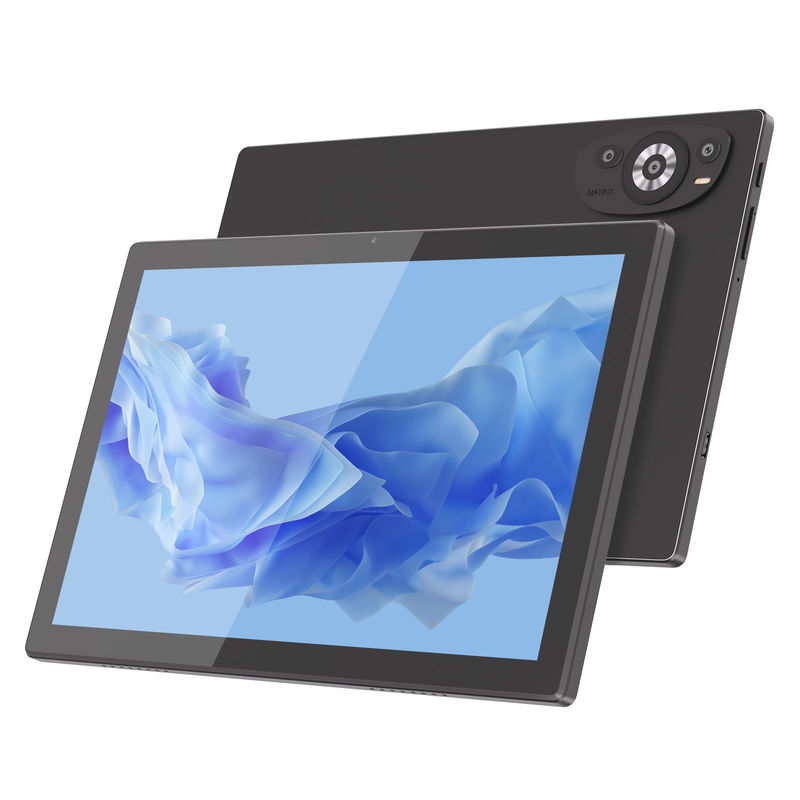 C Idea Tablet 5G de 10,1 pulgadas con soporte de SIM teclado educativo Android Tablet Pc M8200 Plus Negro