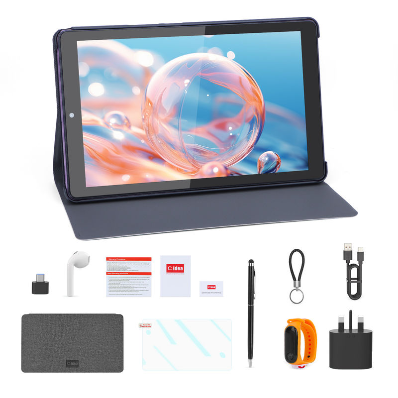 C Idea Tablet de 9 pulgadas 5MP + 8MP Tablet educativo para adolescentes con pluma CM935 púrpura