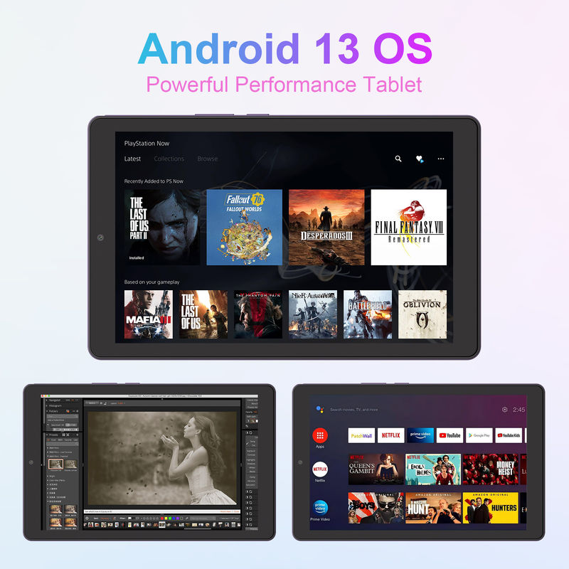 C Idea Tablet de 9 pulgadas 5MP + 8MP Tablet educativo para adolescentes con pluma CM935 púrpura