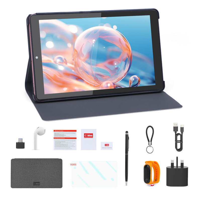 C idea Android Tablet 5G SIM soporte 9 pulgadas Tablet PC con caja y pluma CM935 rosa