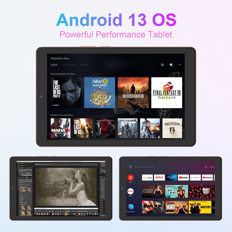 C idea Android Tablet 5G SIM soporte 9 pulgadas Tablet PC con caja y pluma CM935 rosa