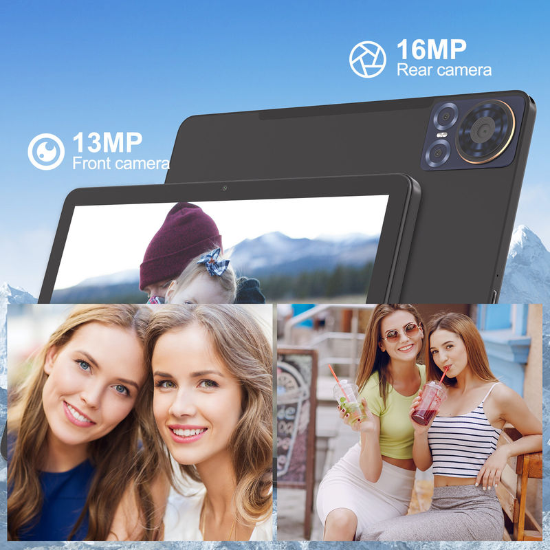 C Idea Tablet 5G de 10,1 pulgadas con soporte de SIM teclado educativo Android Tablet Pc M8300 Plus Negro