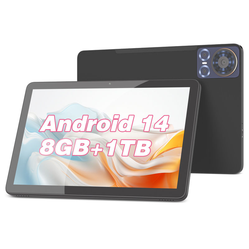 C Idea Tablet 5G de 10,1 pulgadas con soporte de SIM teclado educativo Android Tablet Pc M8300 Plus Negro