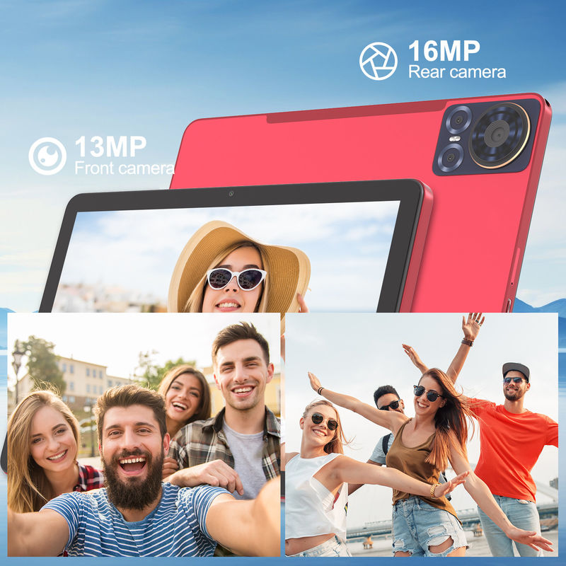 C Idea 10.1 pulgadas 5g Tablet 8GB de RAM pantalla táctil Tablet PC para la educación CM8300 Plus Rojo
