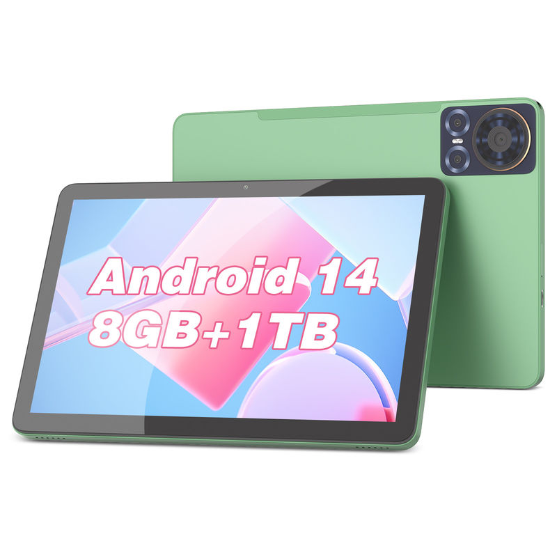 C Idea Tablet Android 5G con teclado de soporte de Sim 10.1 pulgadas Tablet Pc CM8300 Plus Verde