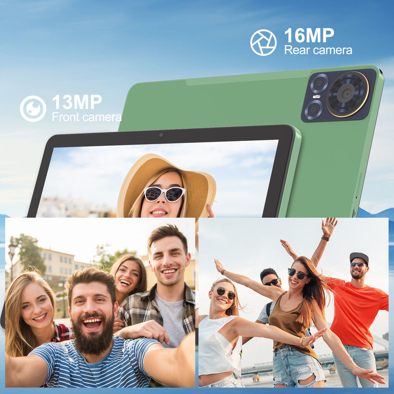 C Idea Tablet Android 5G con teclado de soporte de Sim 10.1 pulgadas Tablet Pc CM8300 Plus Verde