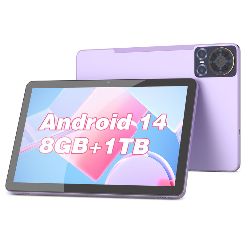 C Idea Tablet Android 5G con SIM Tablet educativo para estudiantes CM8300 Plus Púrpura