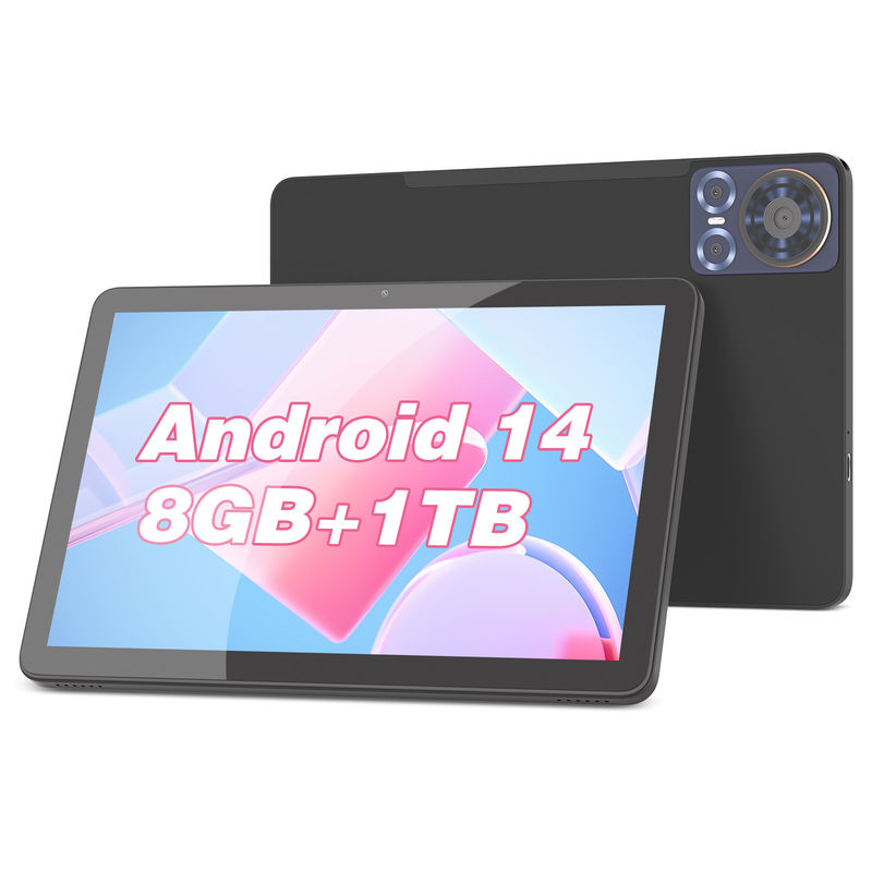C Idea 10.1 pulgadas Tablet 5G LTE con ranura de tarjeta SIM Tablet educativo Android Pc M8300 Plus Negro