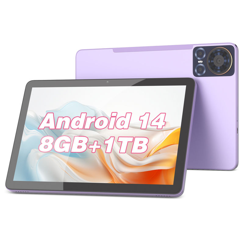 C Idea Tablet 5G con doble SIM 10 pulgadas Tablet Pc para la educación CM8300 Plus Púrpura