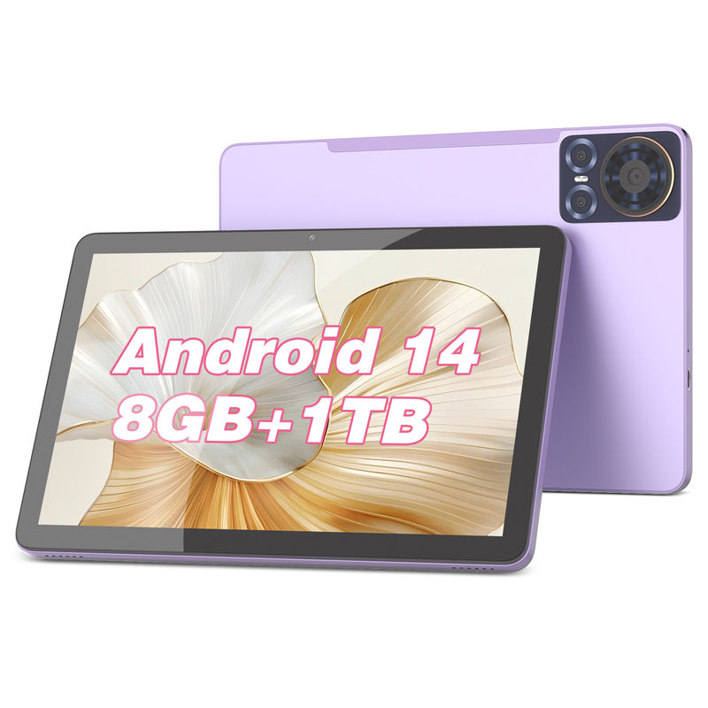 C Idea Tablet 5G con doble cámara 10 pulgadas Tablet Pc para la educación CM8300 Plus Púrpura