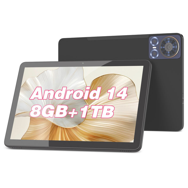 C Idea Tablet 5G LTE de 10,1 pulgadas con ranura de tarjeta SIM con pantalla táctil Tablet Pc M8300 Plus Negro