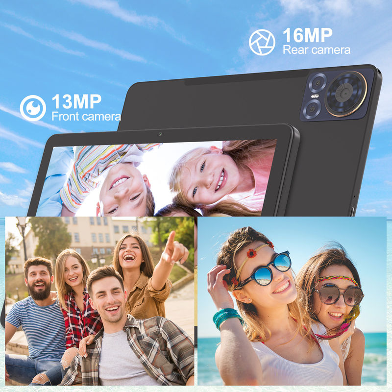 C Idea Tablet 5G LTE de 10,1 pulgadas con ranura de tarjeta SIM con pantalla táctil Tablet Pc M8300 Plus Negro