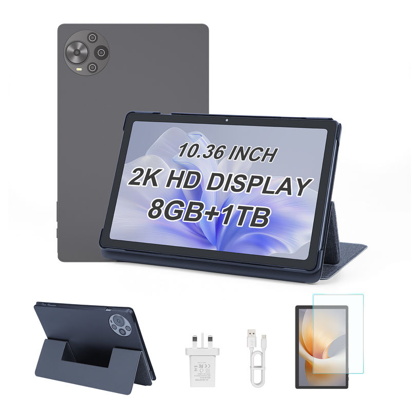 C Idea 10.36 pulgadas Tablet PC 2K pantalla más reciente Android Tablet para estudiantes Cm10500 Plus Gris