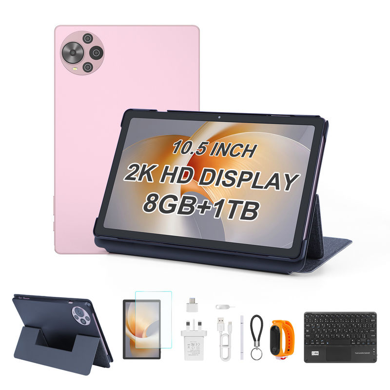 Tableta inteligente educativa C Idea de 10.5 pulgadas Android 14 para estudiantes CM10500 Plus Rosa