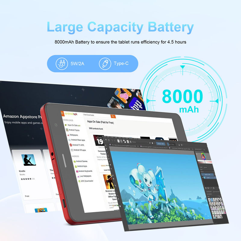 C idea MT6750 8-Core y 8GB de RAM 8 pulgadas Android Tablet PC con SIM para la educación CM817Pro max