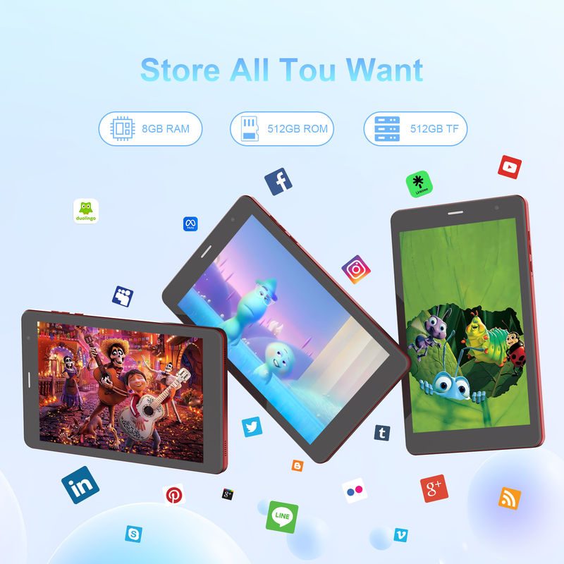 C idea MT6750 8-Core y 8GB de RAM 8 pulgadas Android Tablet PC con SIM para la educación CM817Pro max