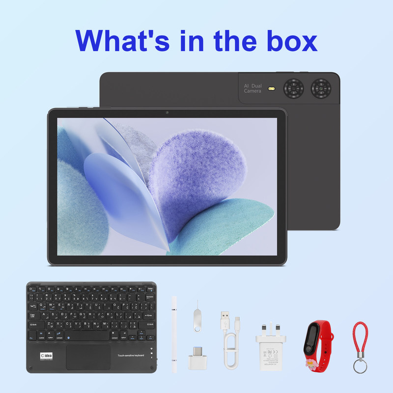 C idea 10,95 pulgadas HD Tablet Educativo de pantalla para estudiantes con un rendimiento potente y larga duración de la batería