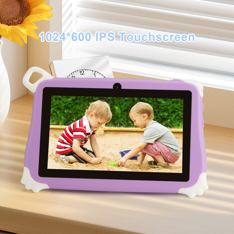 C Idea Android 15 Tablet para niños 8+256GB Tablet educativo Kidspad con APP amigable CM86 púrpura