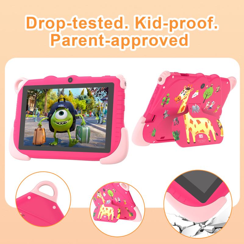 C Idea 7 pulgadas Android 15 tableta inteligente educativa para estudiantes CM78 rosa