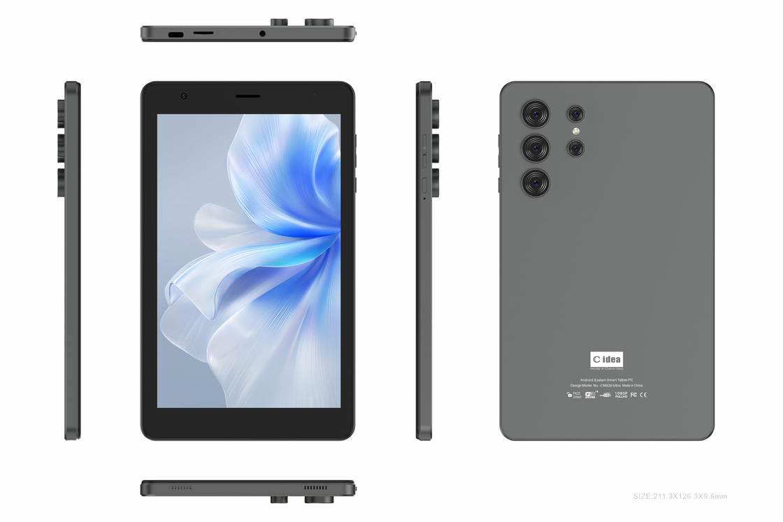 C idea Youth 8 Inch Tablet Android 13 con pantalla de luz azul, WiFi, 32GB + 64GB, 800*1280 IPS incell CM826